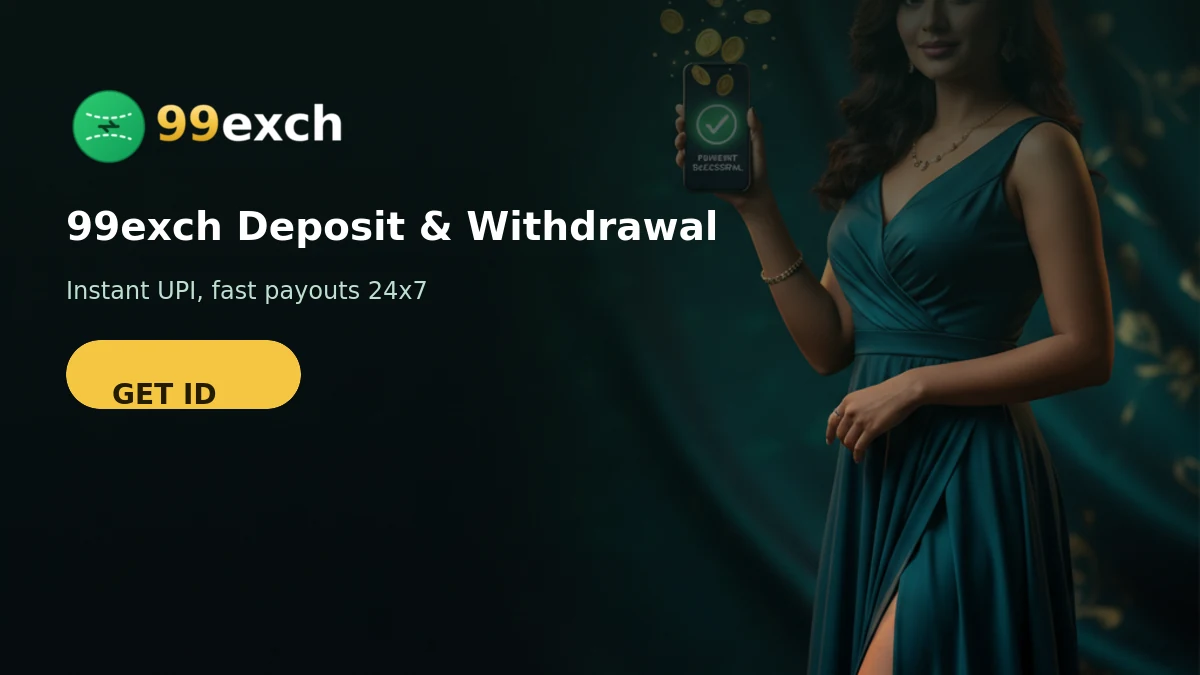 99exch deposit and withdrawal with instant UPI payments
