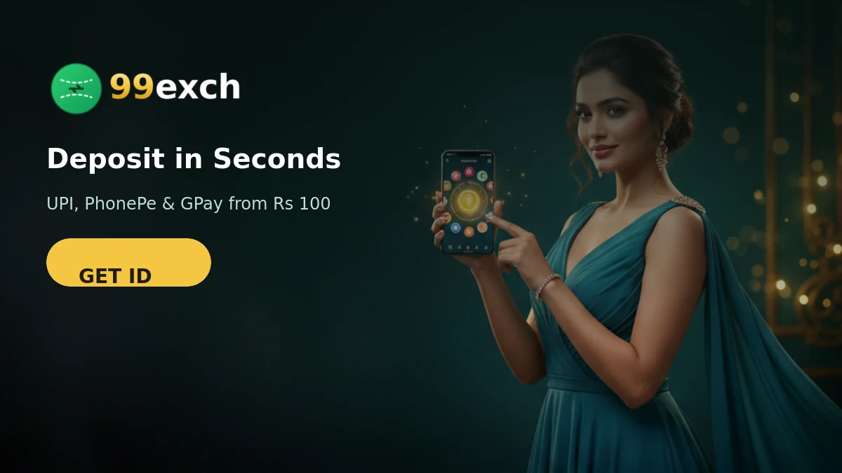 Deposit on 99exch in seconds via UPI, PhonePe and GPay